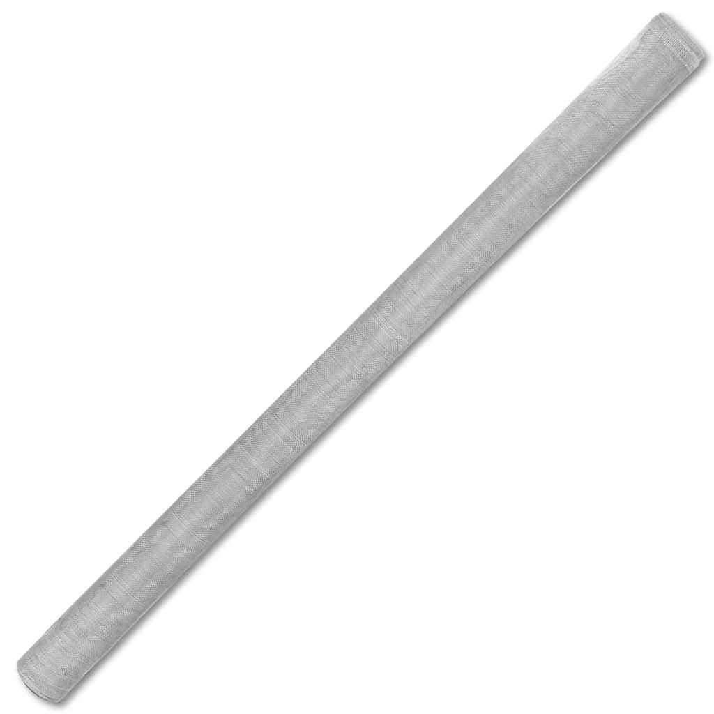 Aluminum Mesh Roll 39.4x196.9 Inches Silver Y4990