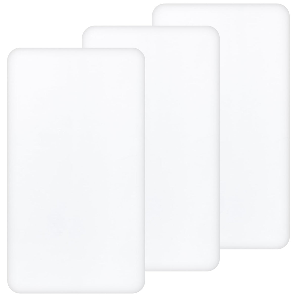 3-Pack Baby Crib Fitted Sheet Set 52 X 28 Inches X754819