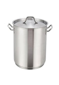 Stainless Steel Stock Pot with Cover, 40 Quart U7940