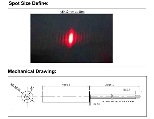 650nm 660nm Red Dot Laser Module G962505