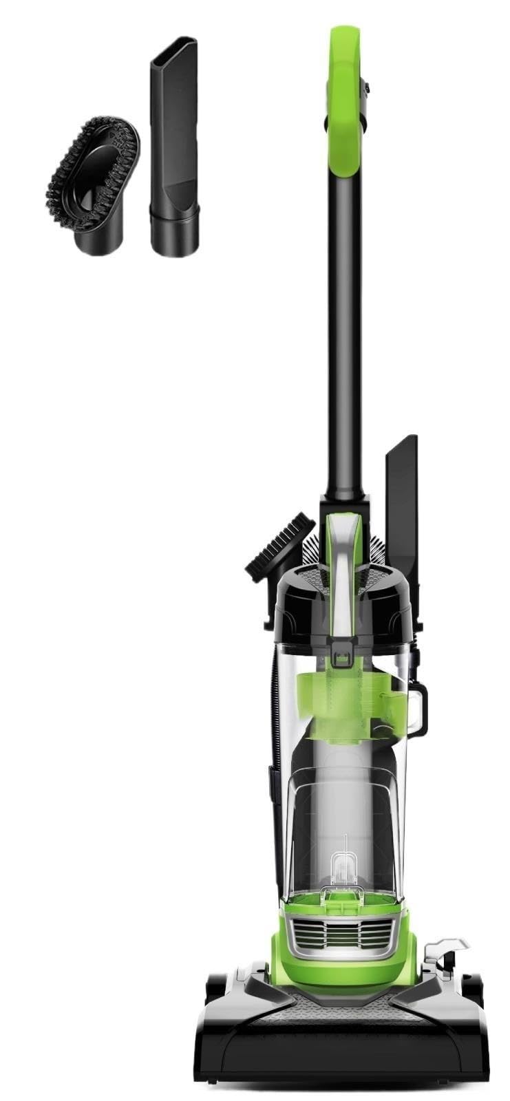 Bagless Upright Vacuum with Crevice Tool and Dusting Brush J121
