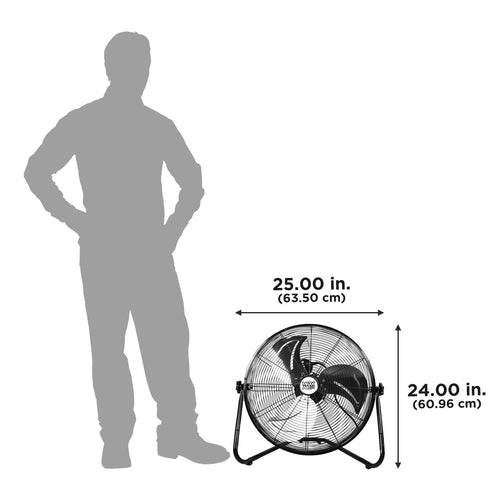 20 Inch 3-Speed High Velocity Wall Fan B28987