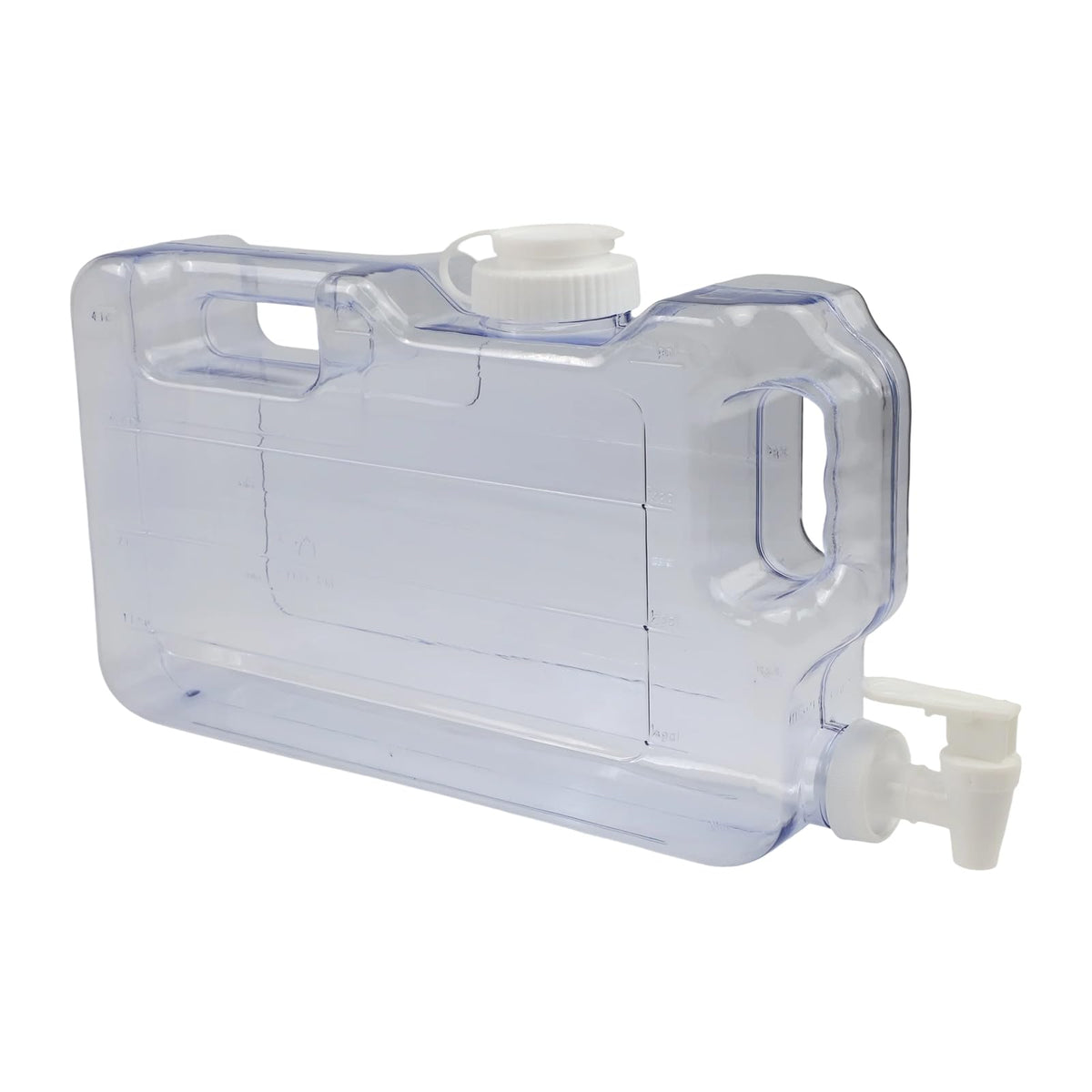 Clear Plastic Water Jug with Faucet E1957