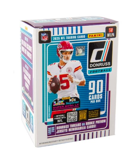 Football Trading Cards Blaster Box 90 Cards A654