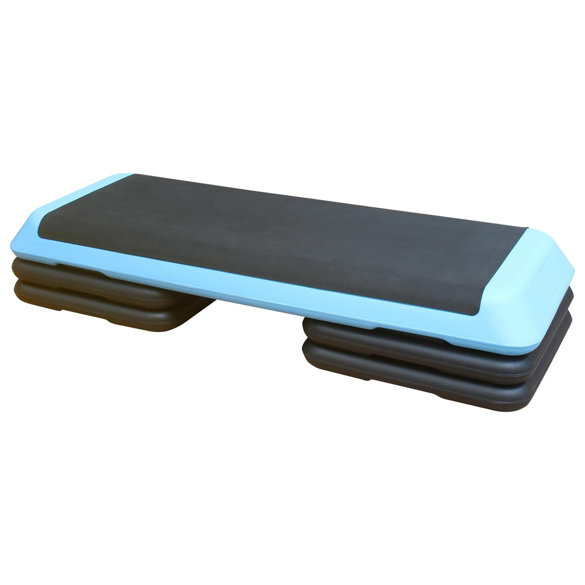 Adjustable Height Aerobic Step Platform with 4 Risers I91799
