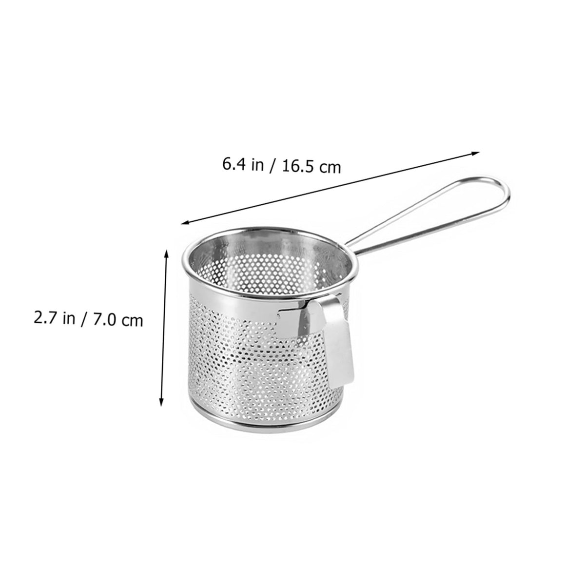 Stainless Steel Mesh Colander with Hook H5137