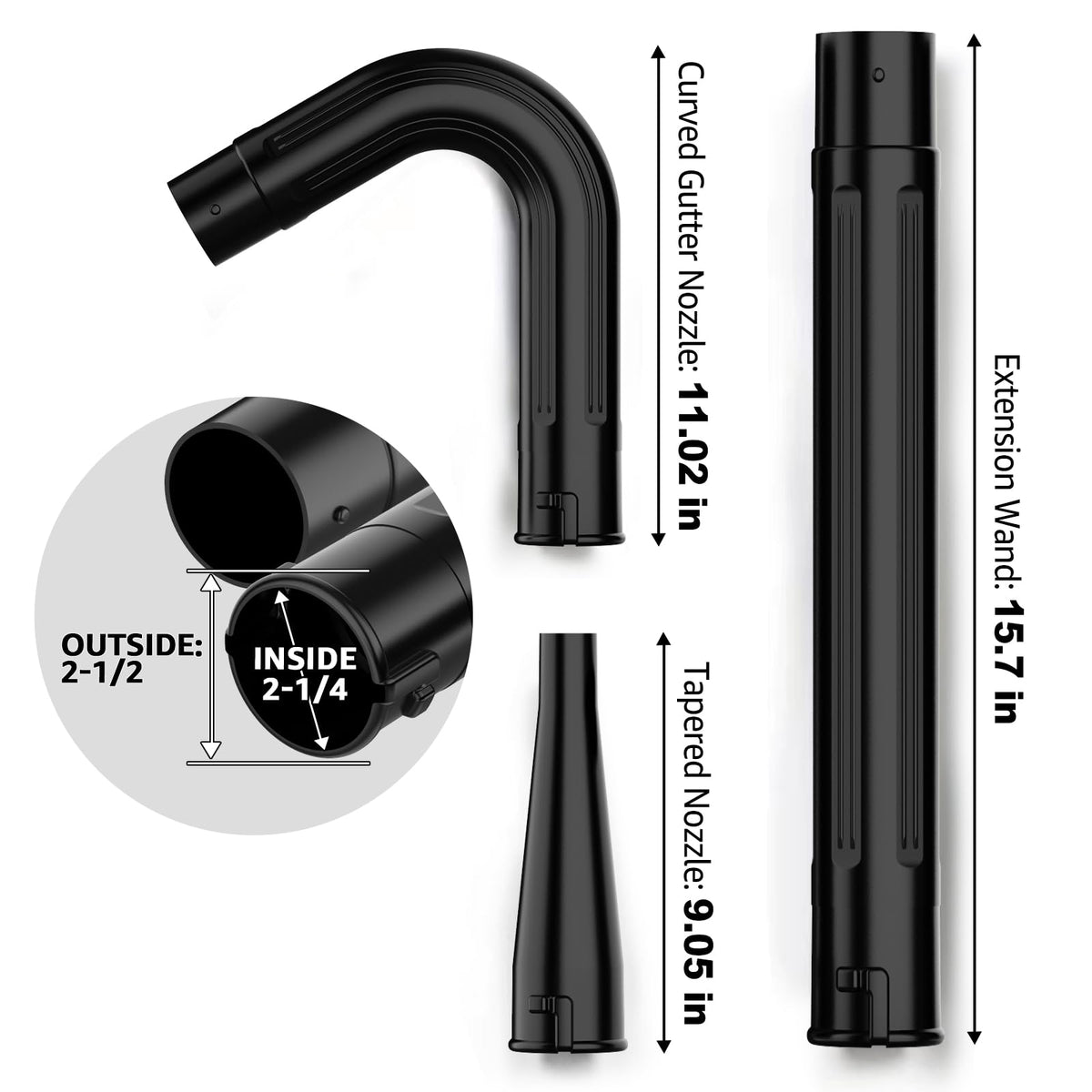 2-1/2 in. Gutter Cleaning Attachment Kit Q6426