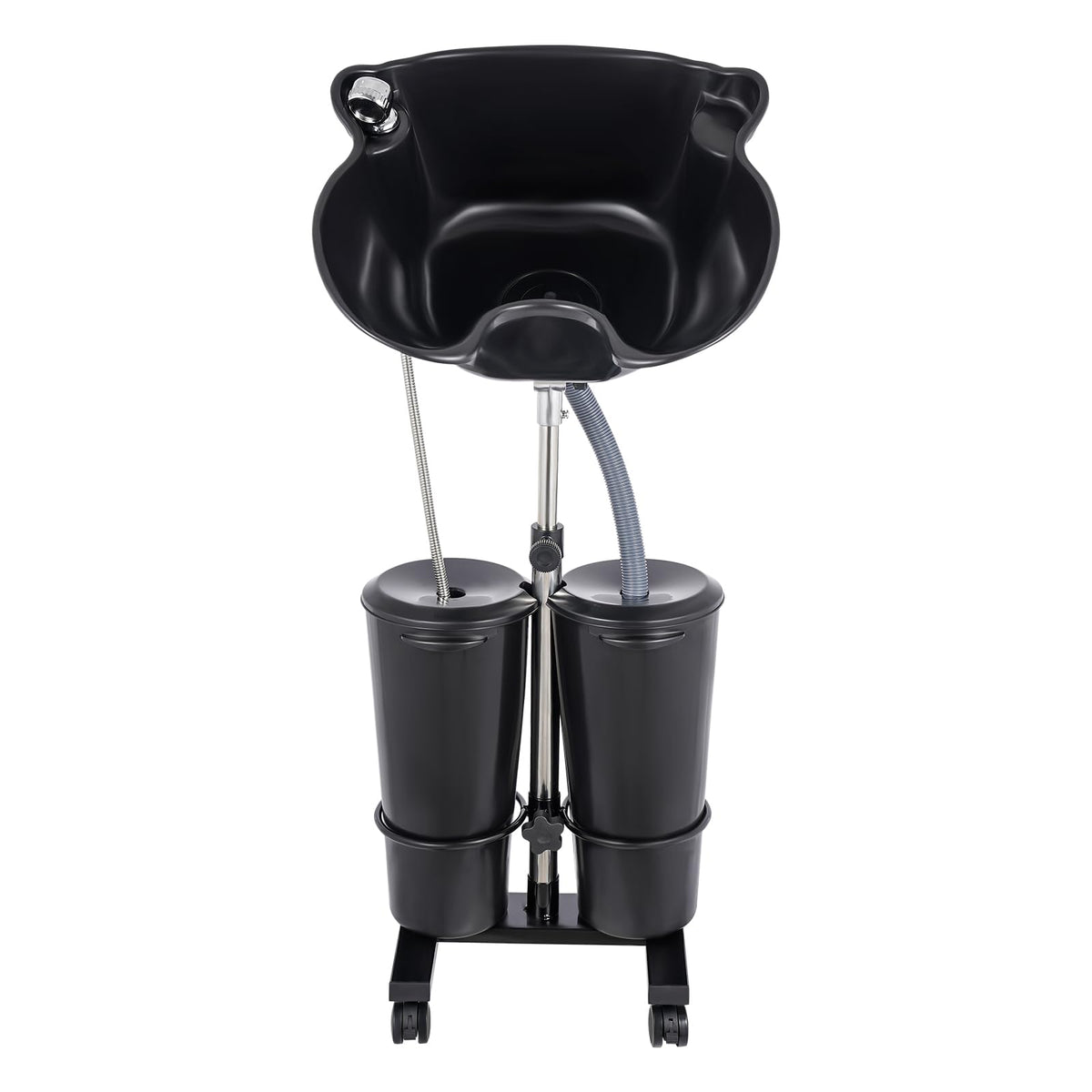 Portable Shampoo Bowl with Electric Pump and 2 Buckets P638