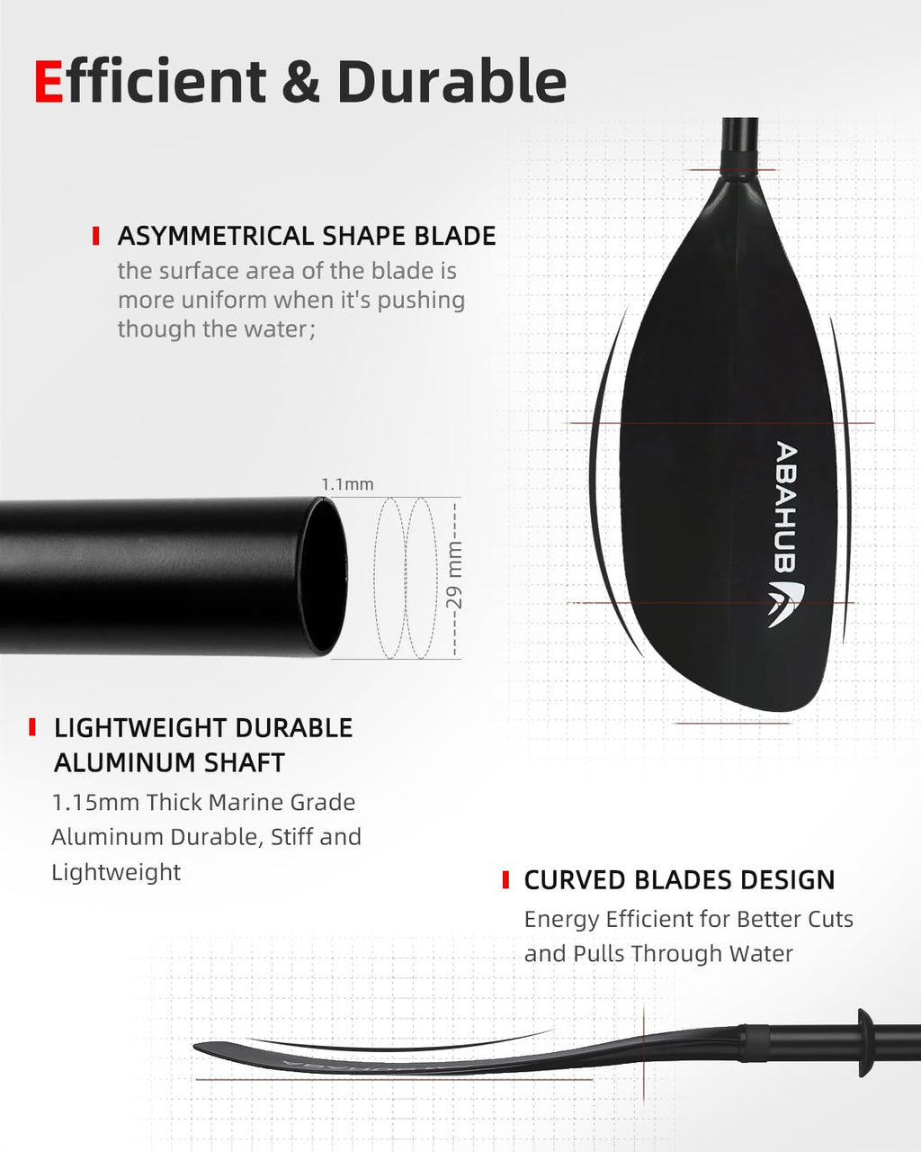 Adjustable Kayak Paddle N574