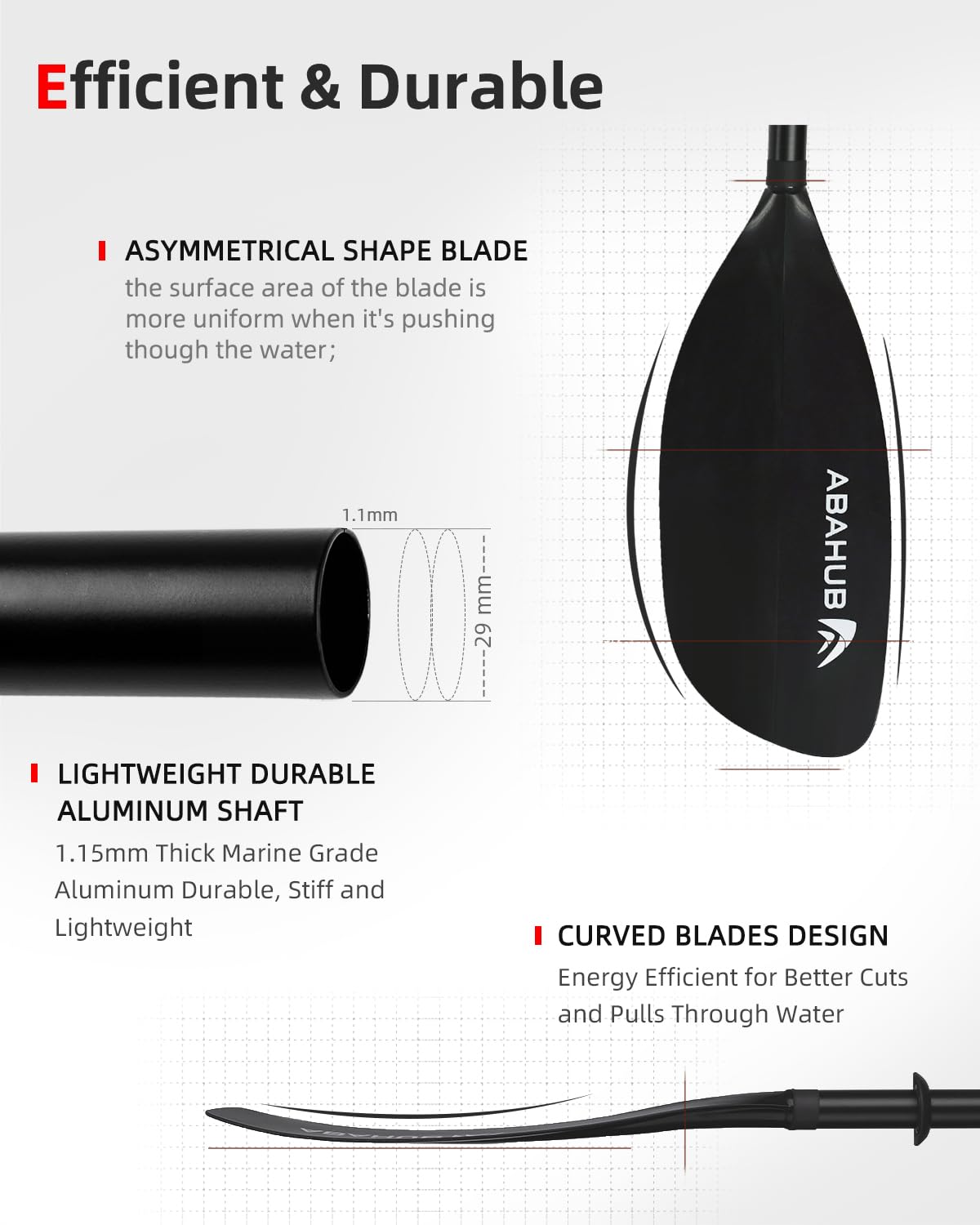 Adjustable Kayak Paddle N574