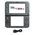 Black Handheld Console and AC Adapter P7114
