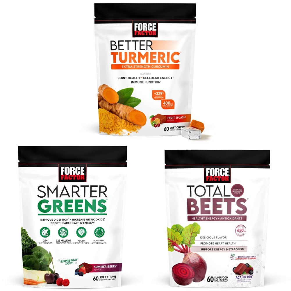 Turmeric Joint Support Supplement & Superfood Chews B4654