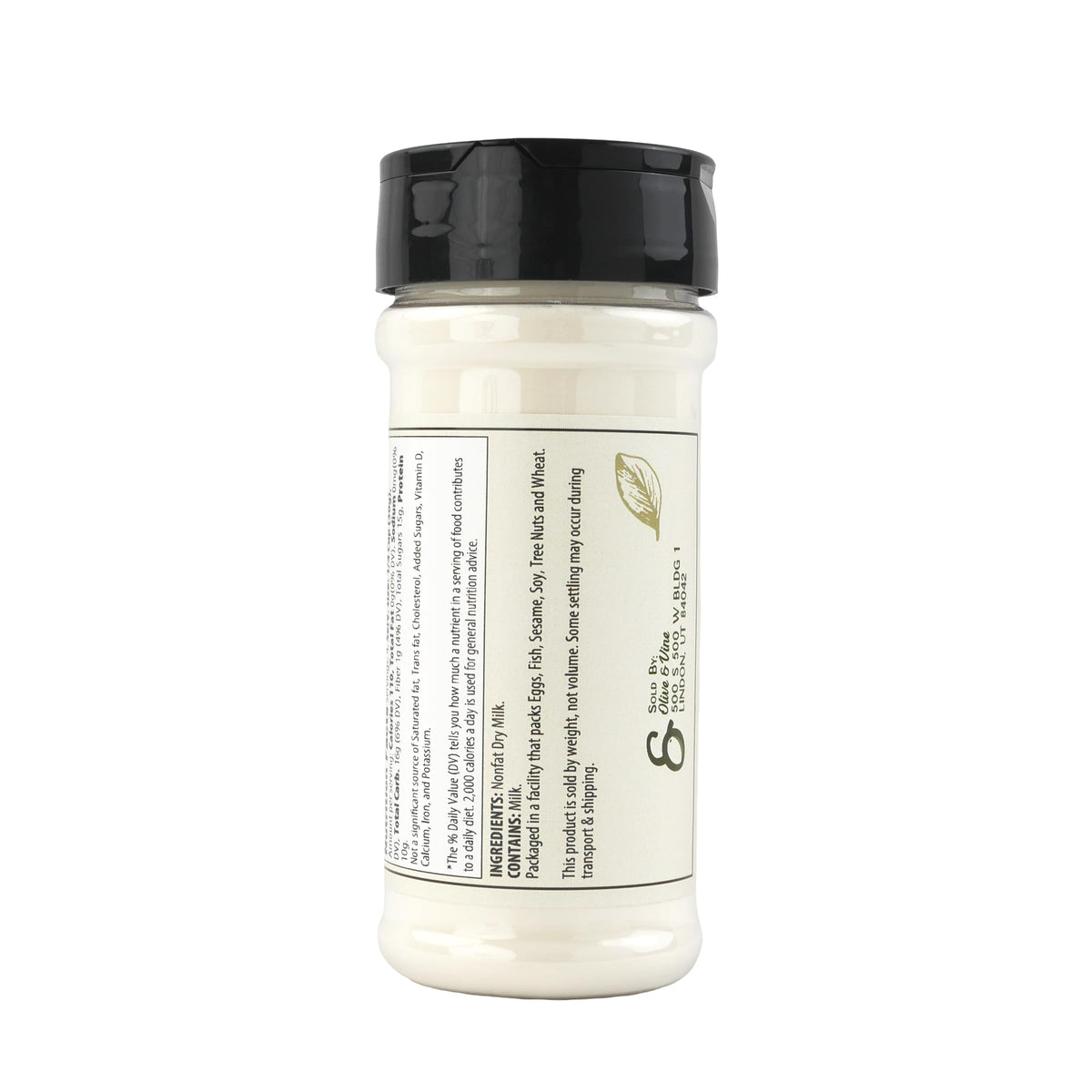 Nonfat Dry Milk 4.8 Ounce D3449