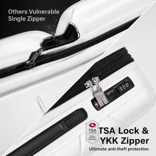 20 Inch Hardshell Expandable Carry On Luggage with TSA Lock G858