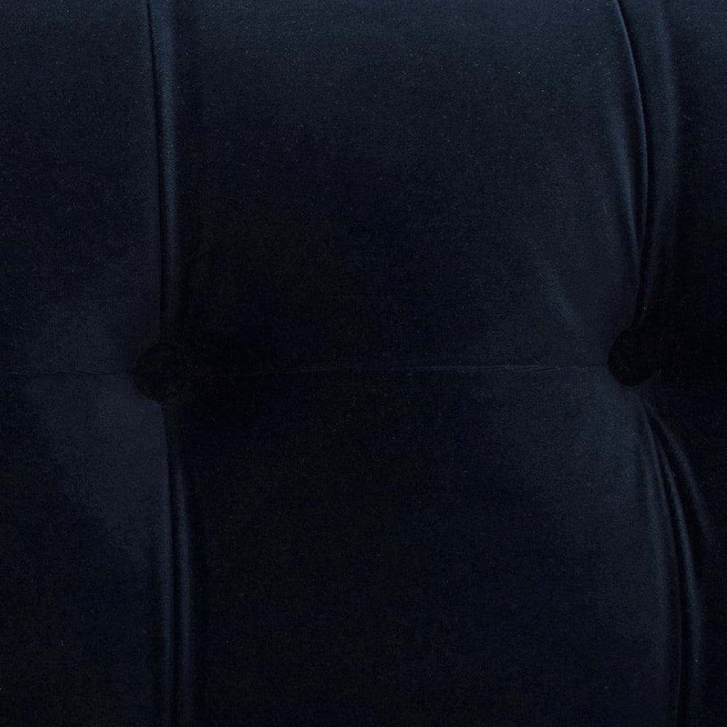 Dark Navy Blue Performance Velvet Tufted Sofa Z65410