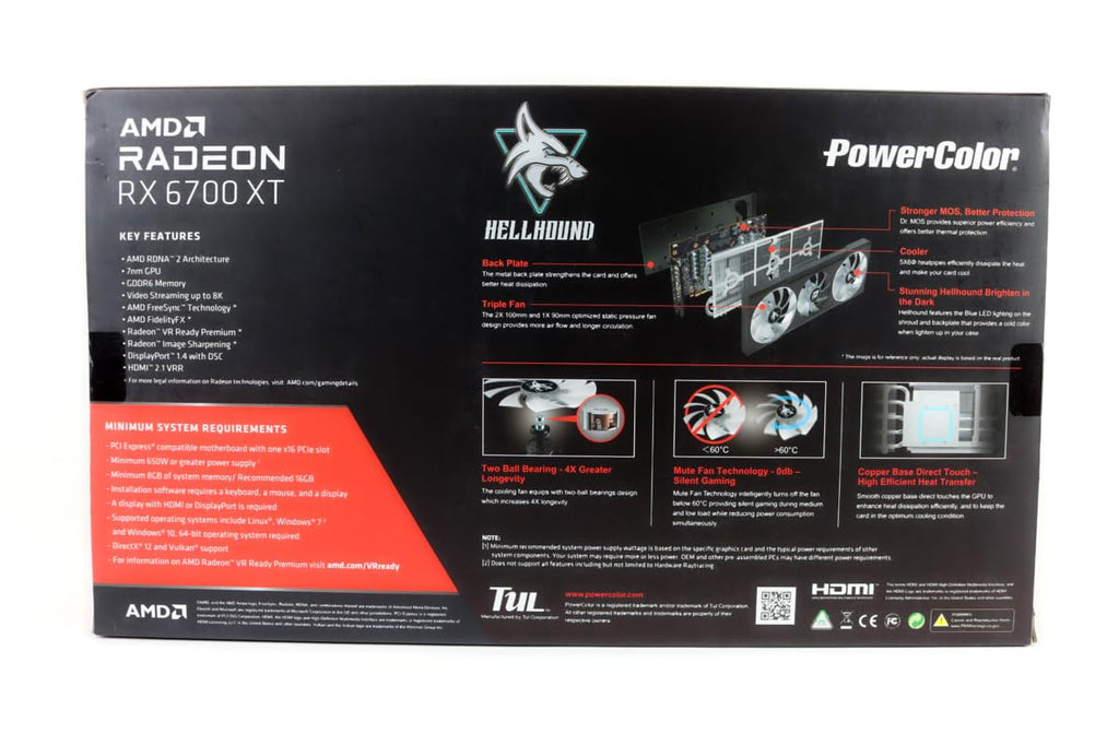 AMD Radeon RX 6700 XT 12GB GDDR6 Graphics Card L414369