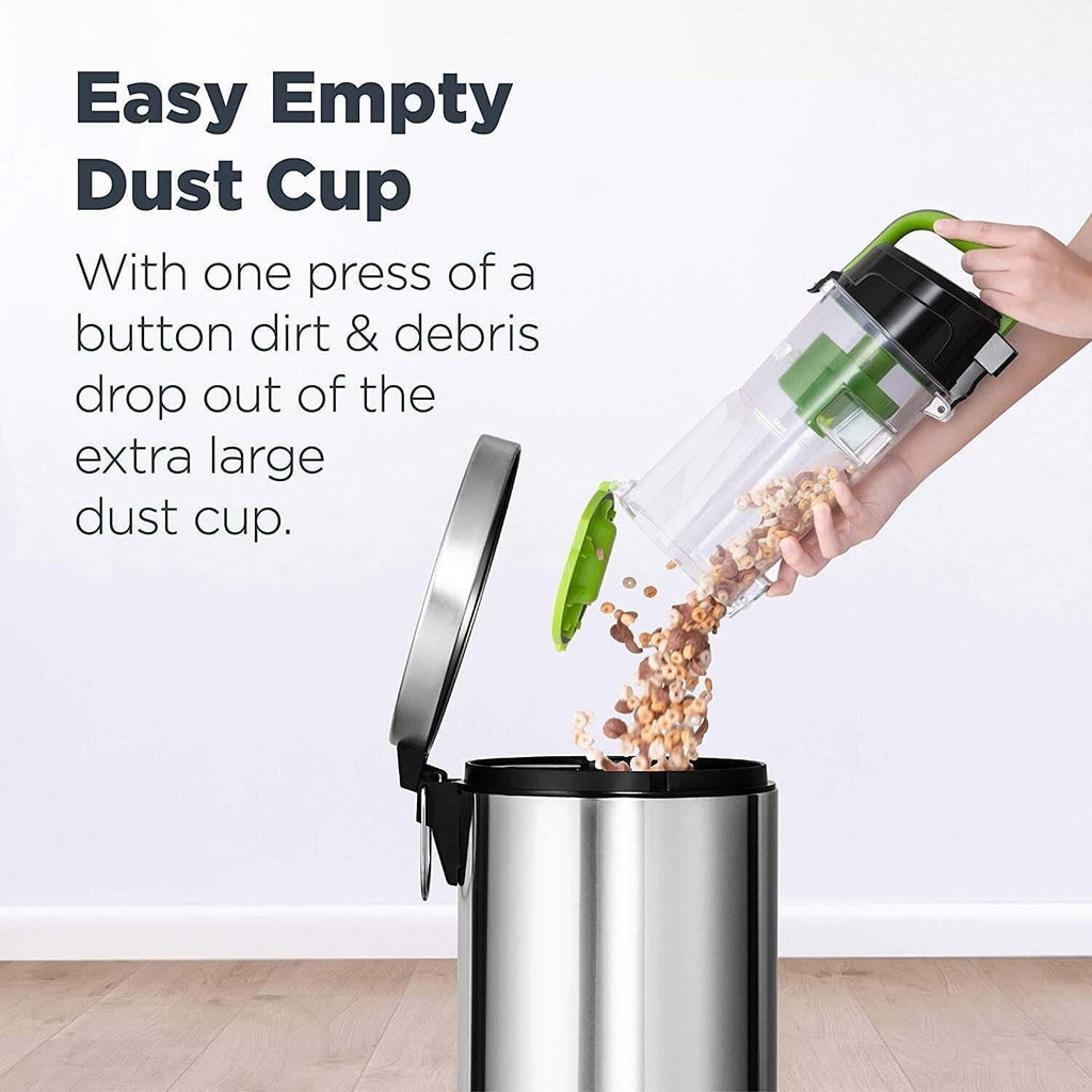 Bagless Upright Vacuum with Crevice Tool and Dusting Brush J121