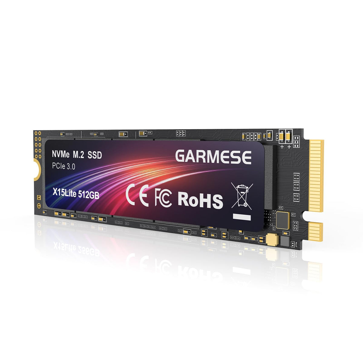 512GB PCIe Gen3x4 NVMe M.2 2280 SSD J3082