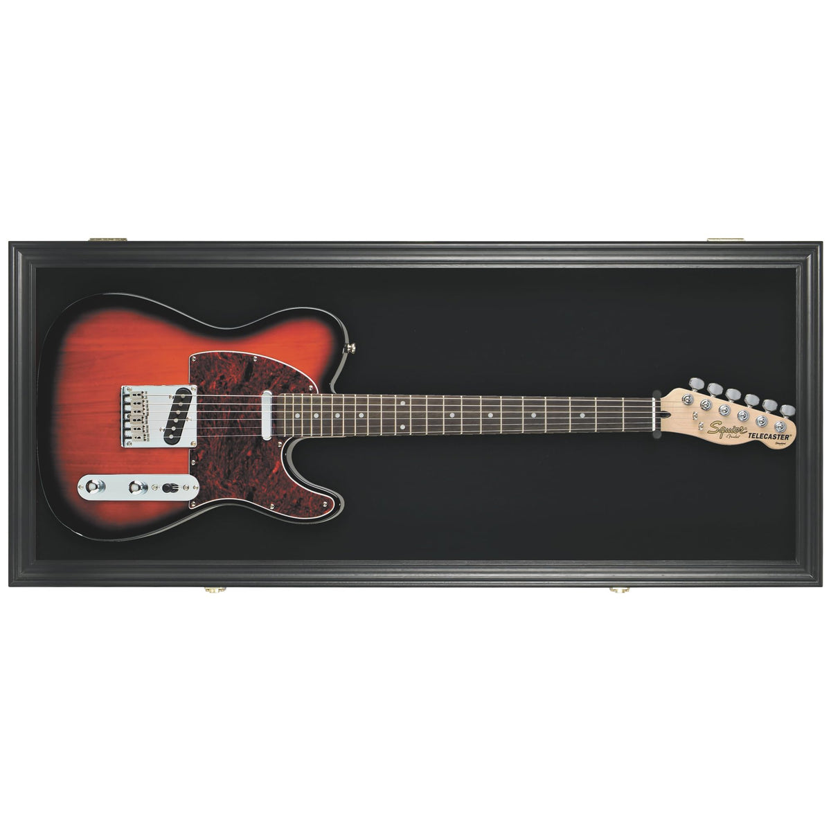 42" Electric Guitar Display Case Cabinet Shadow Box with Lock T841