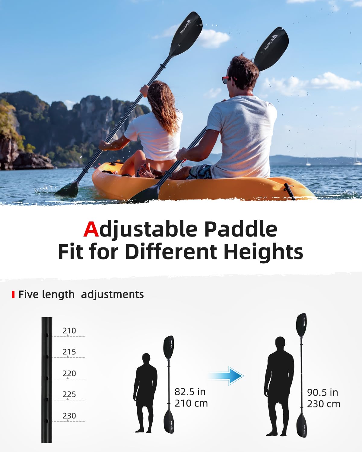 Adjustable Kayak Paddle N574
