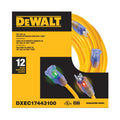100 Foot 12/3 SJTW Lighted Extension Cord I913833