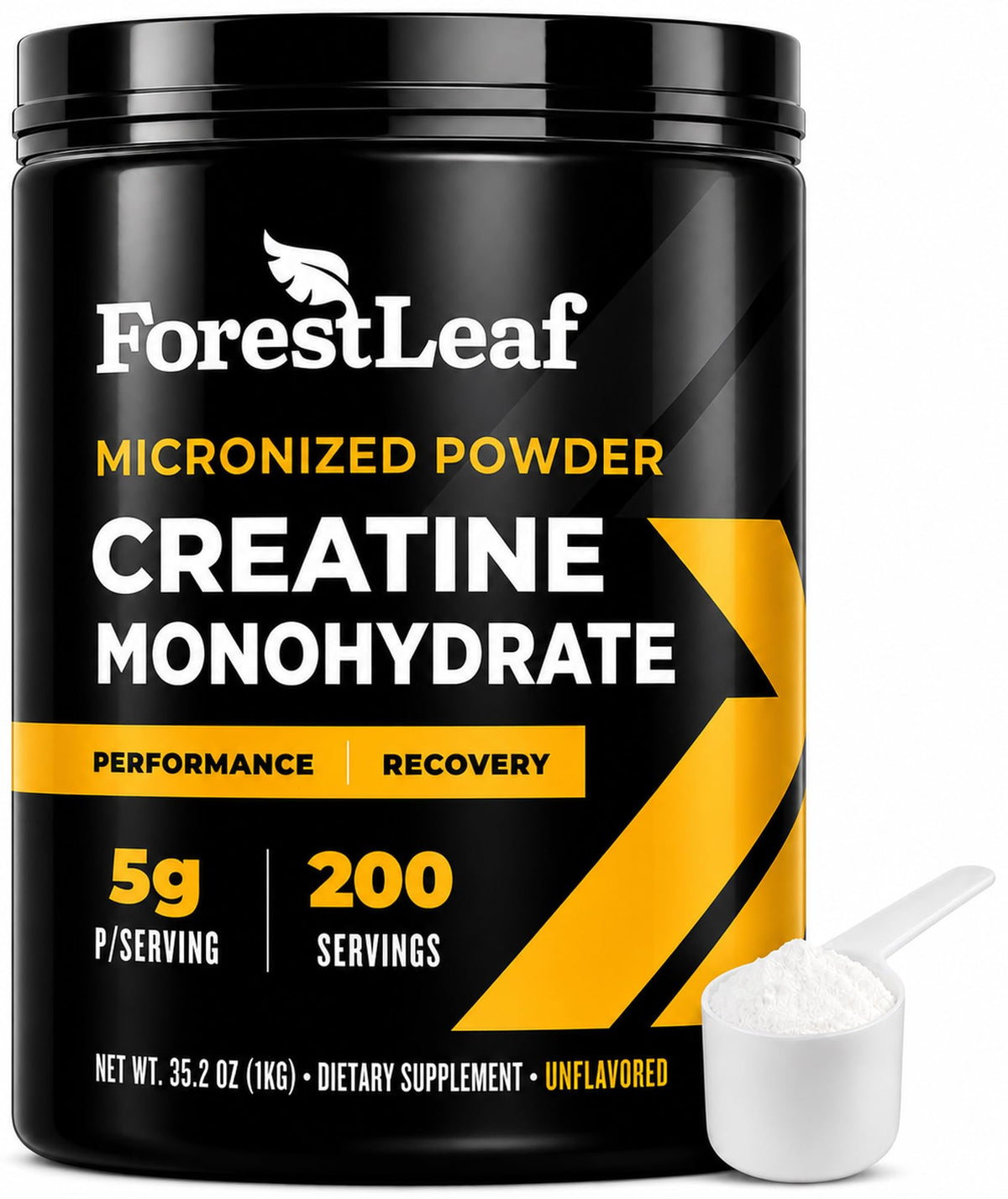 Micronized Creatine Monohydrate Powder 5G Per Serving 200 Servings Q707322