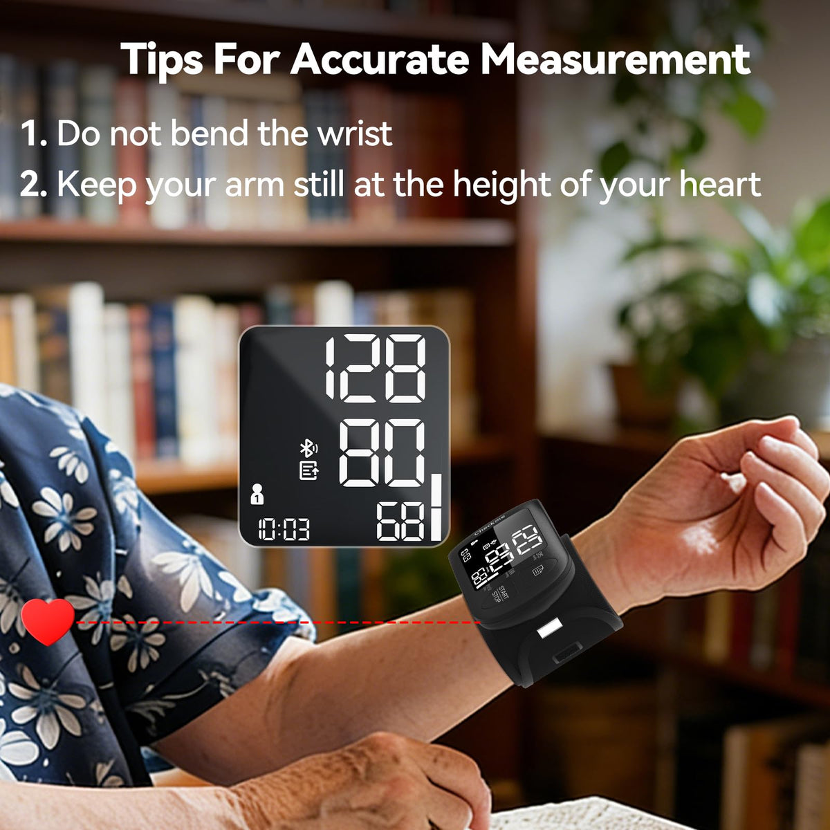 Wrist Blood Pressure Monitor J7073