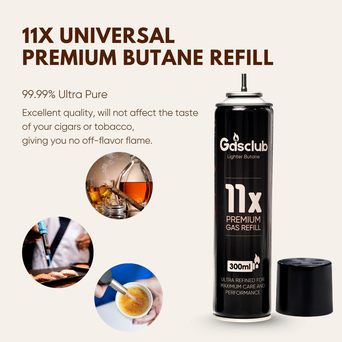 11X Butane Refill 12 Cans R709350