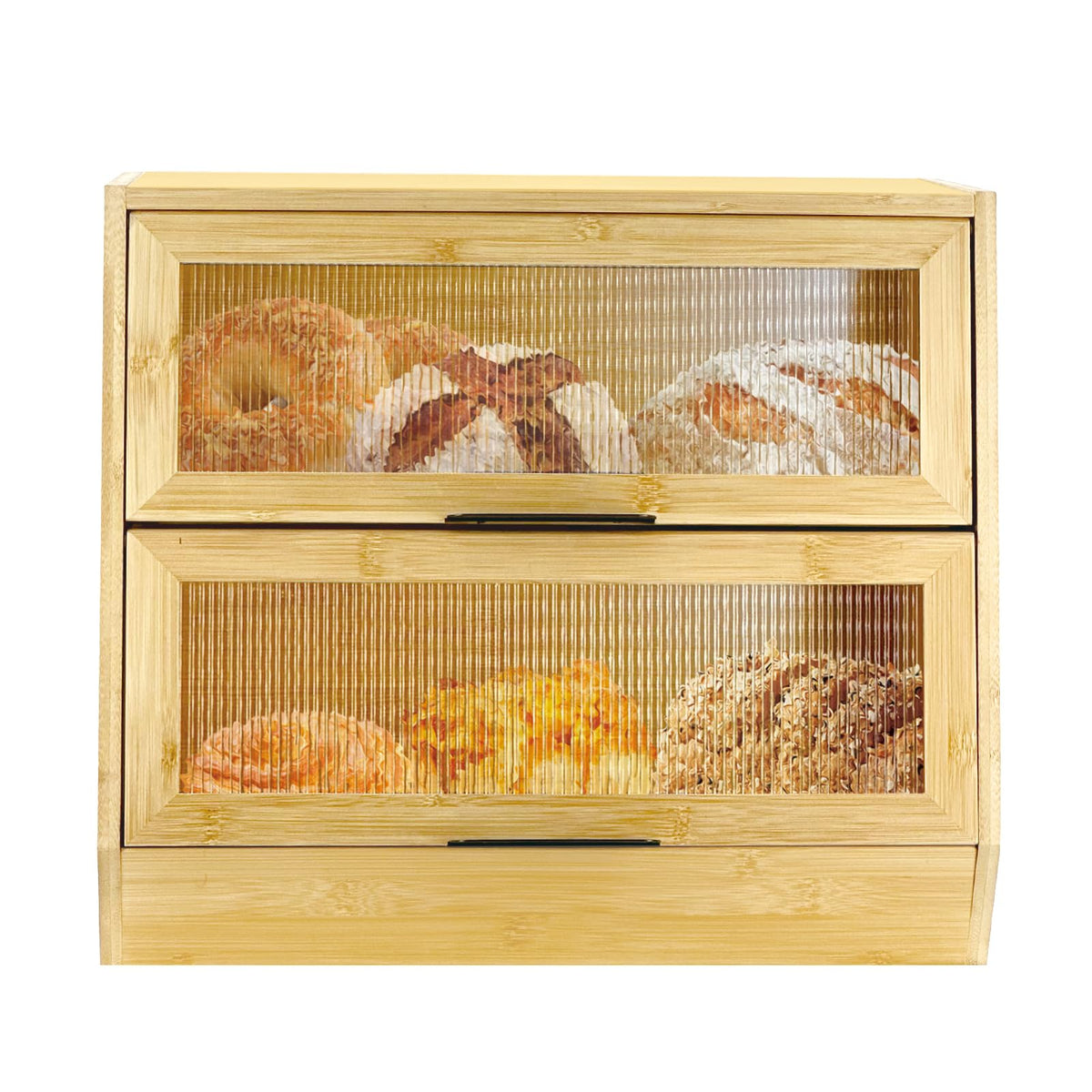 Wooden Bread Box with Window C958323