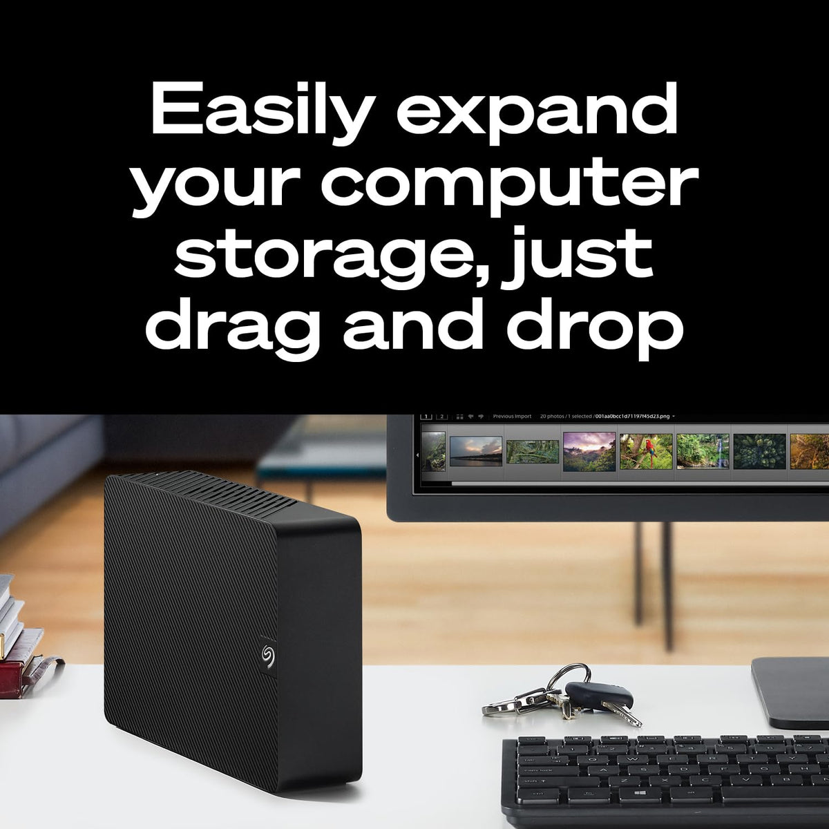 8TB USB 3.0 Desktop Hard Drive E92163