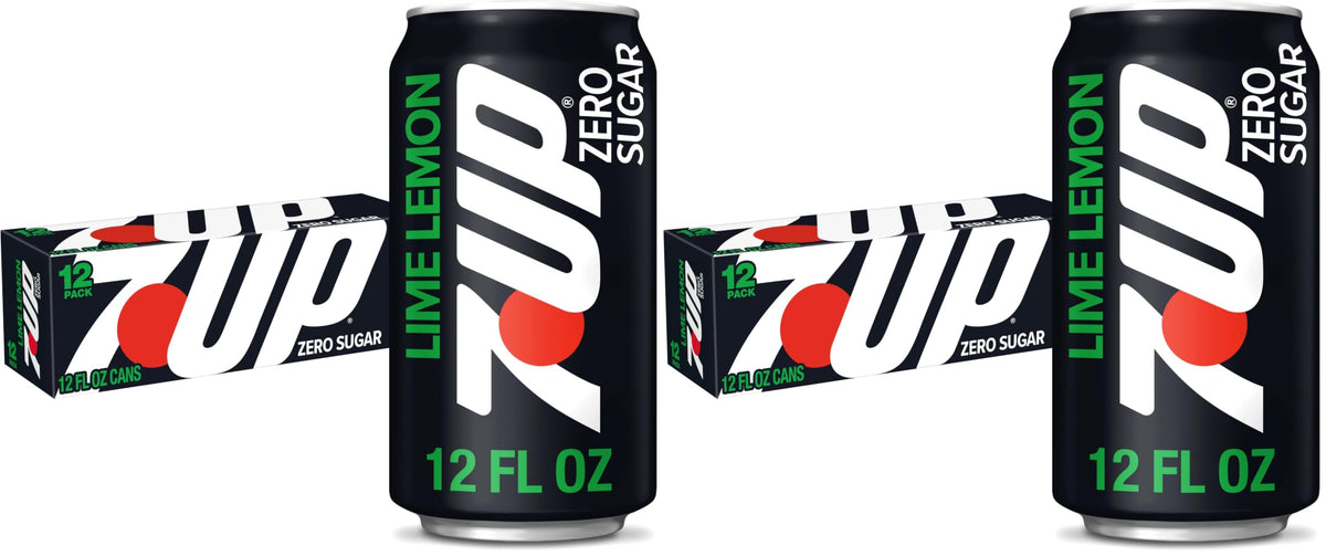 Zero Sugar 7-Up Soda, 12 Oz (Pack of 24) C960