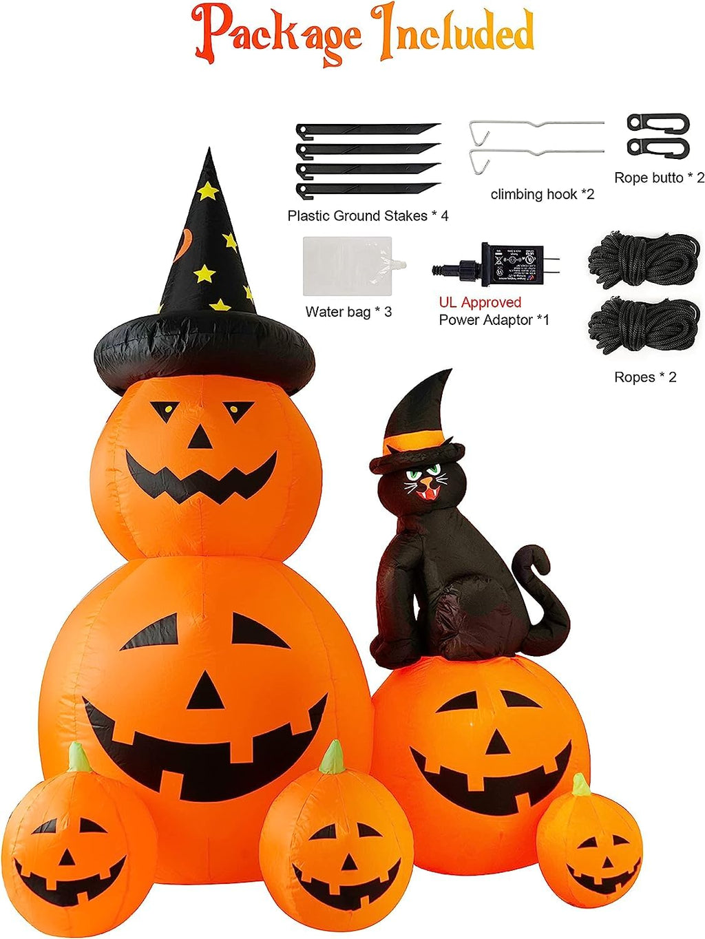 6 FT Halloween Inflatable Outdoor Decor F4210