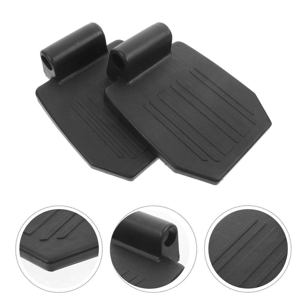 2pcs Heavy Duty Wheelchair Footrest Pedals Replacement Parts L866