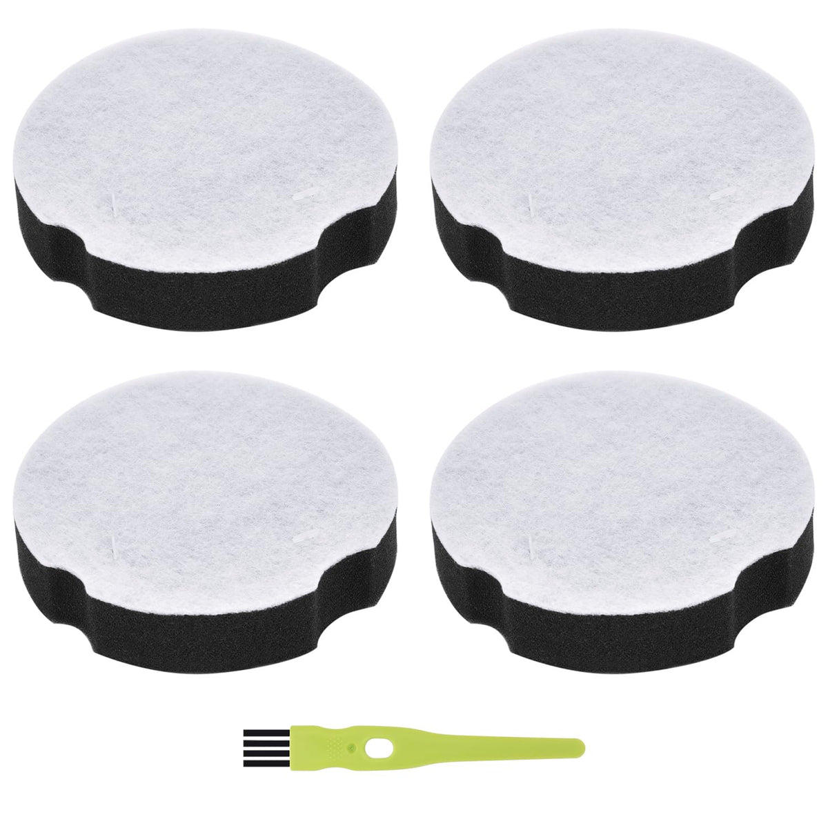 4 Pack Replacement Filters for Upright Vacuum Cleaner A66093