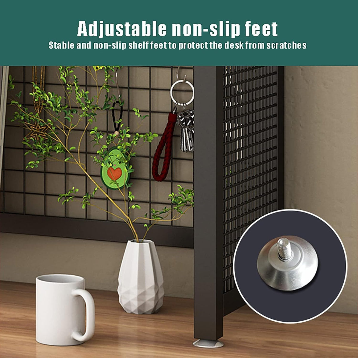3-Tier Wood Desktop Bookshelf P875