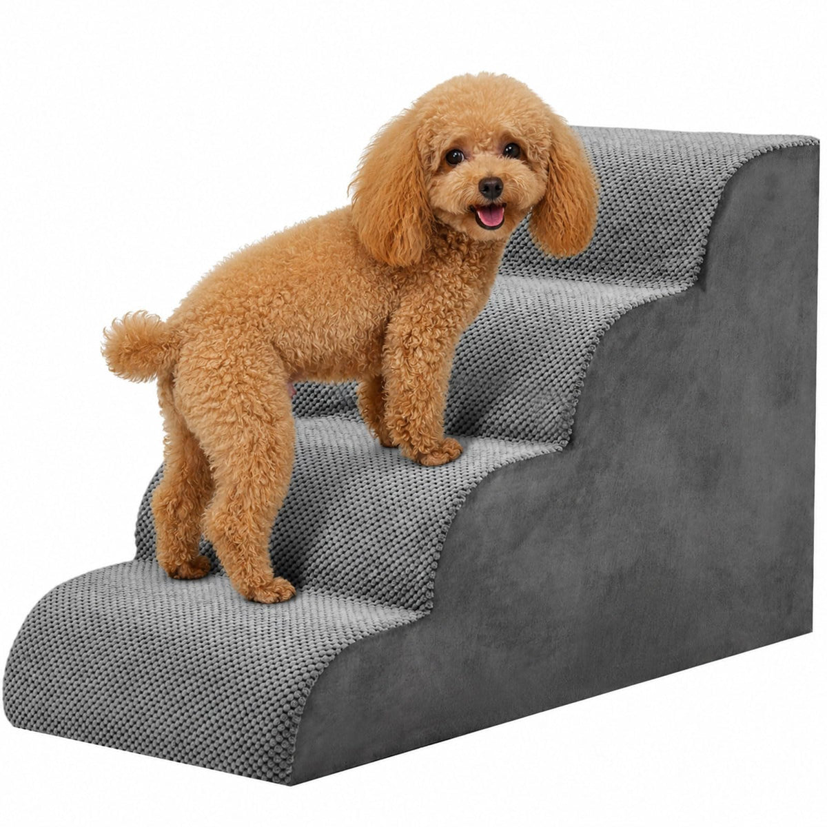 4-Step Grey Dog Stairs G74442