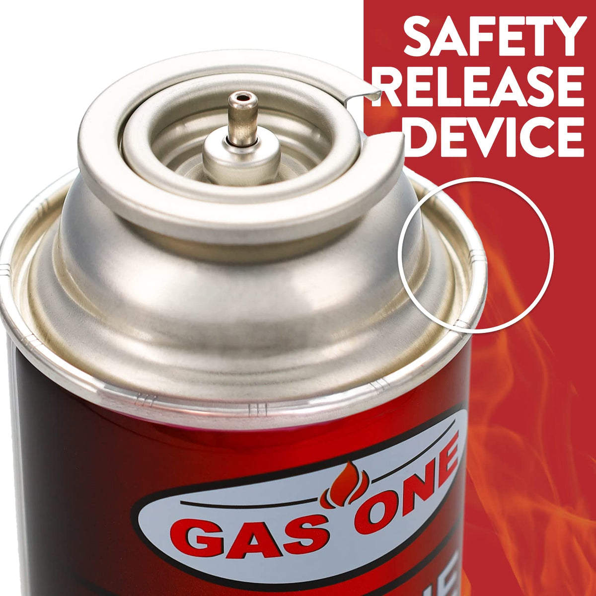 4 Pack 8oz Camping Fuel Canisters X136