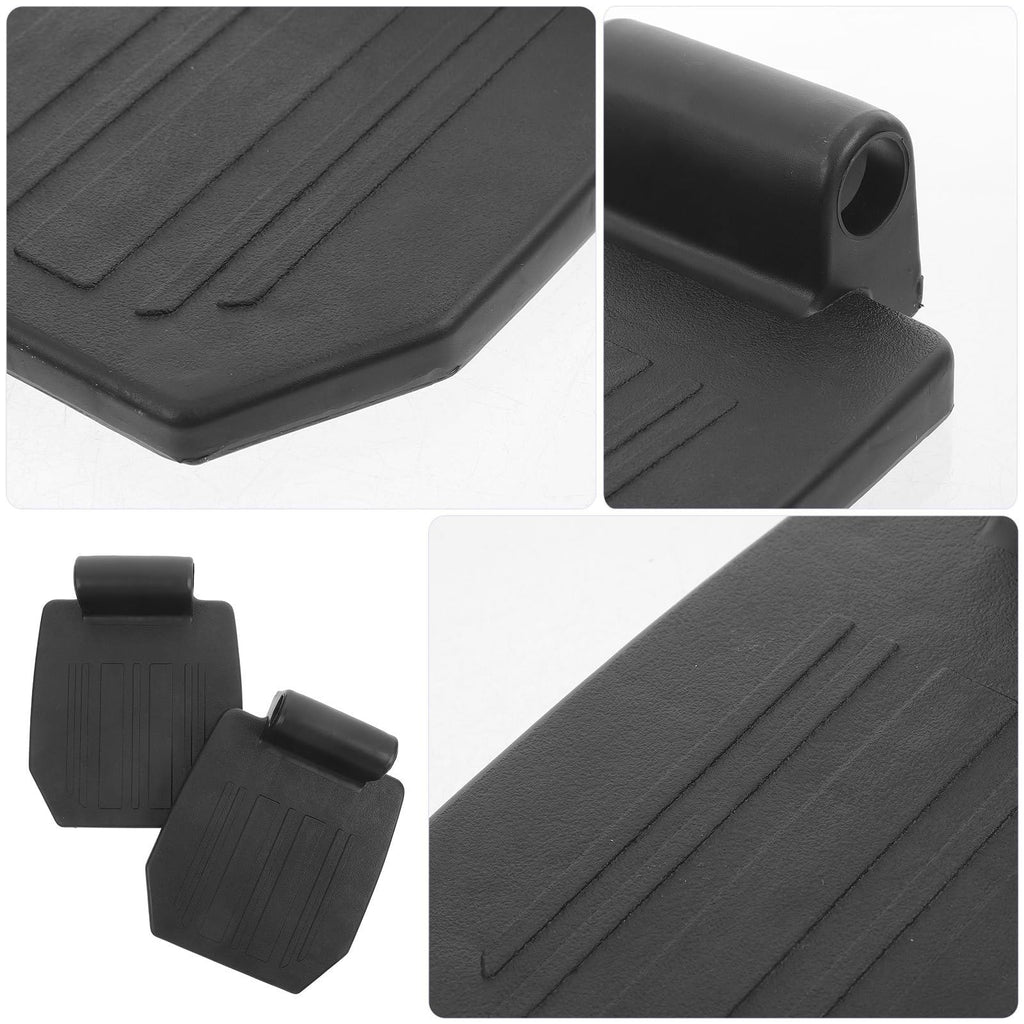 2pcs Heavy Duty Wheelchair Footrest Pedals Replacement Parts L866