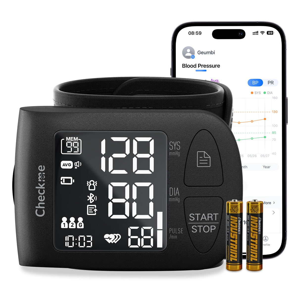 Wrist Blood Pressure Monitor J7073
