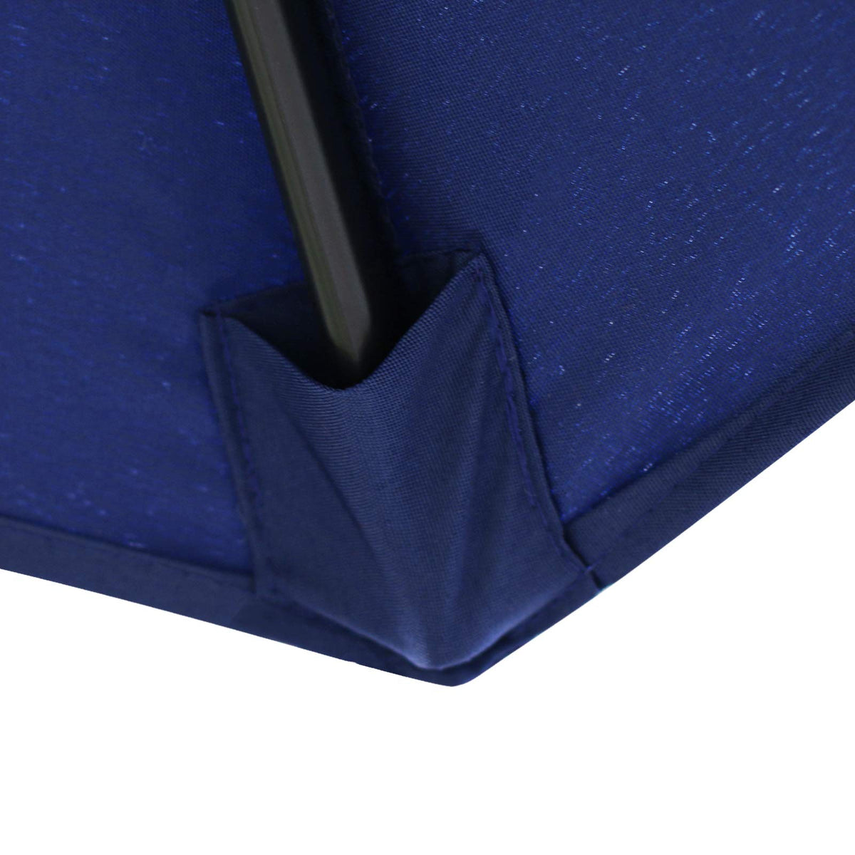 9' Patio Umbrella with 8 Ribs Navy Blue H5473