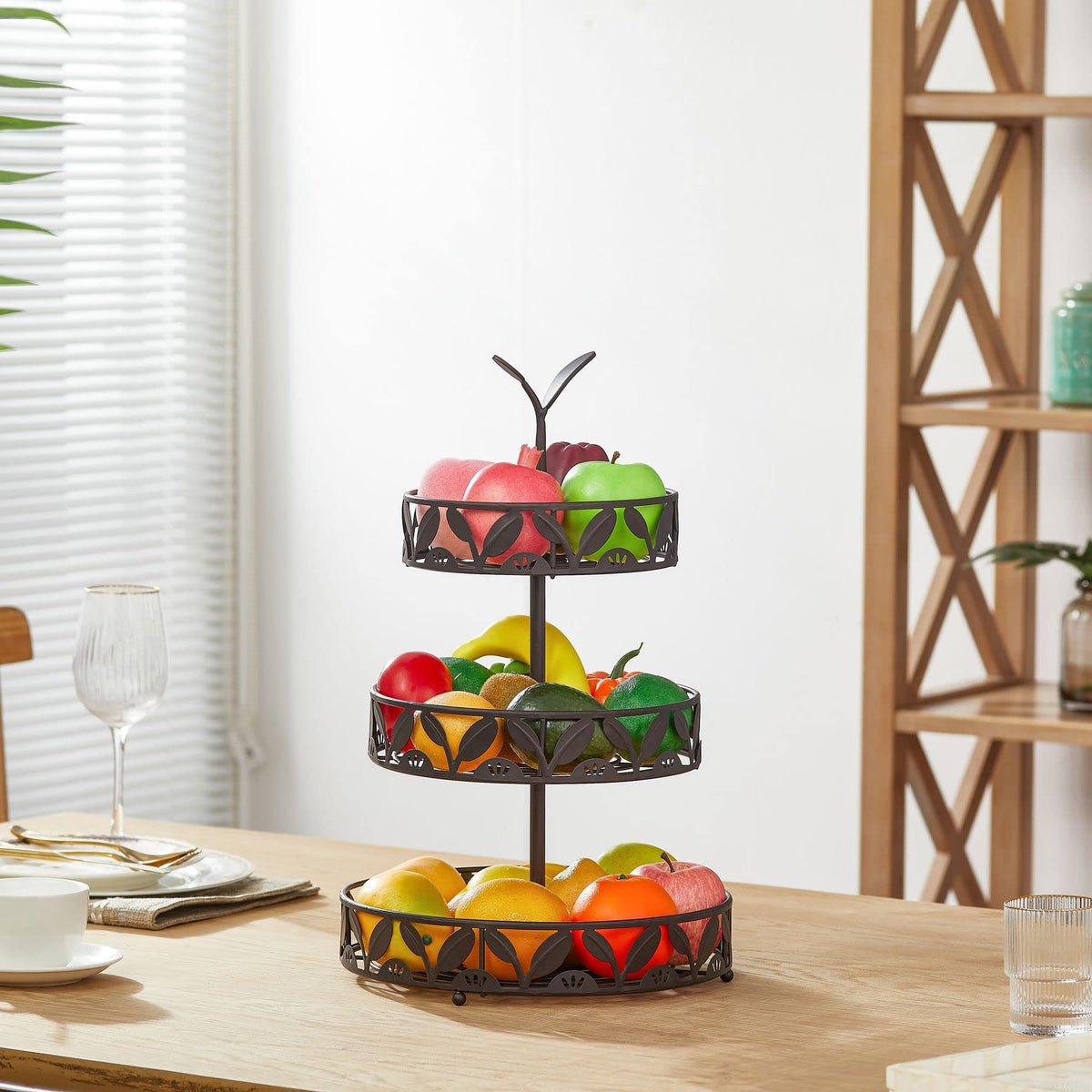 3 Tier Detachable Fruit Basket Stand K2750