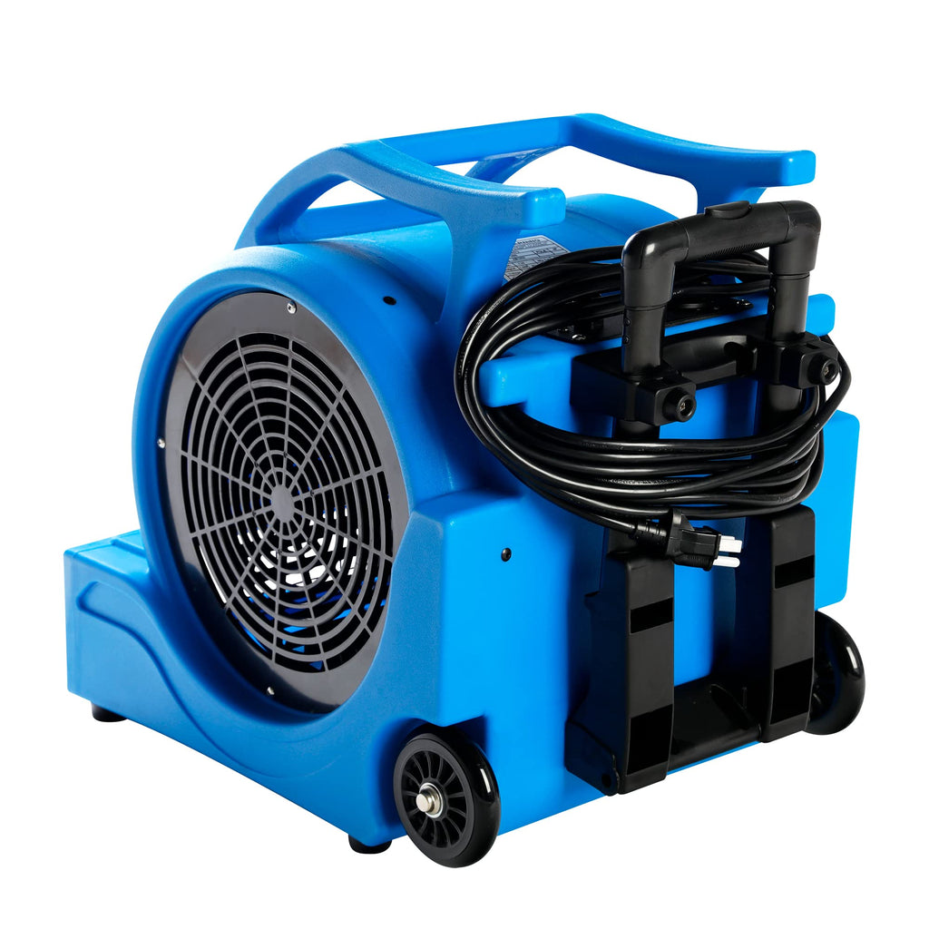 3-Speed 1Hp Air Mover Floor Dryer with Handle W669