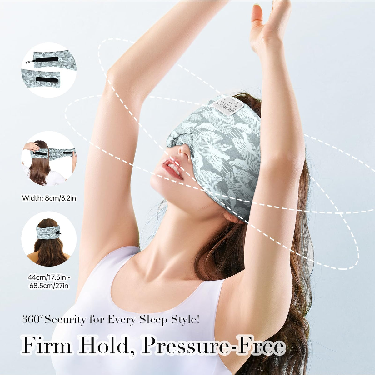 Sleep Mask with Bluetooth Headphones Q4919