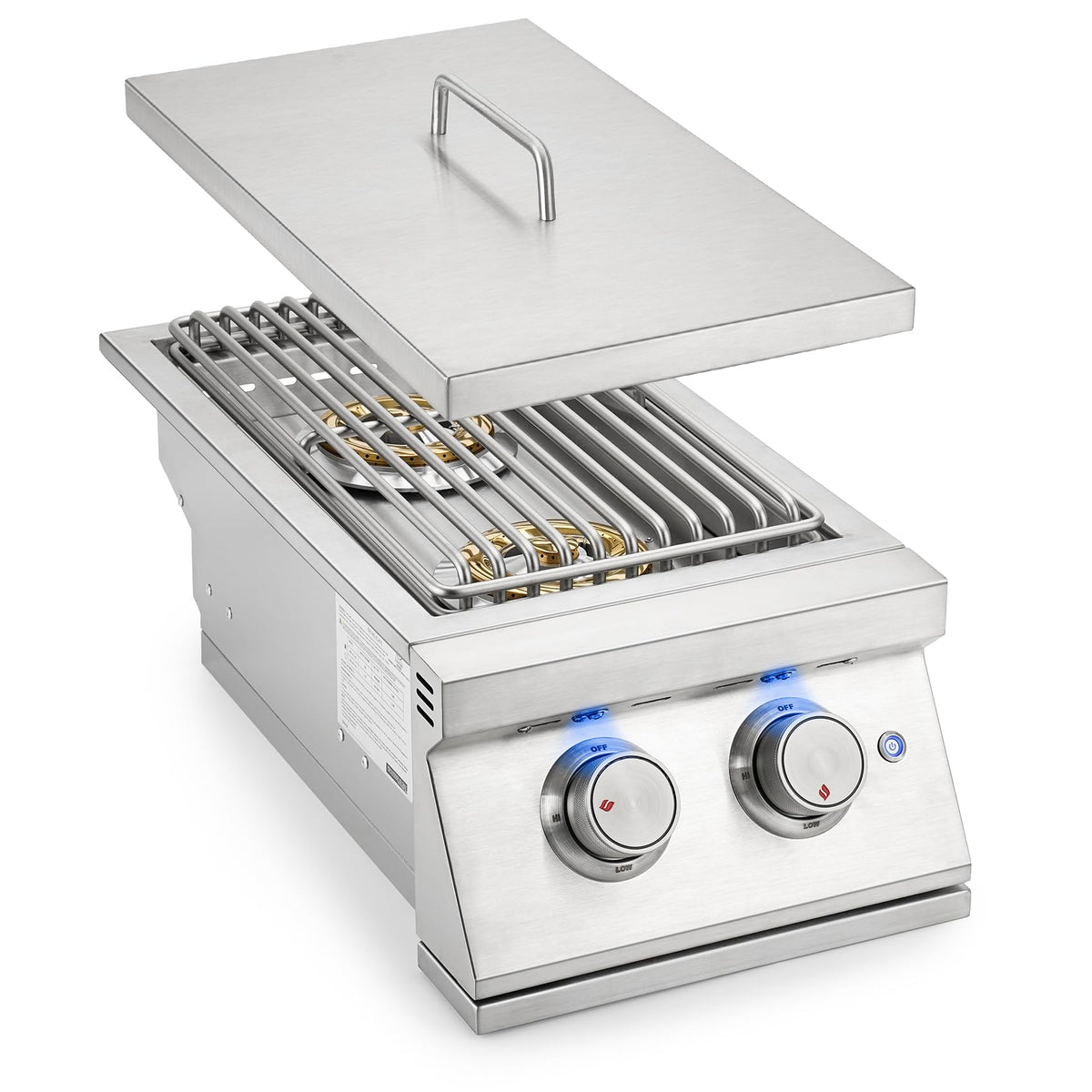 24,000BTU Liquid Propane Double Side Burner V624