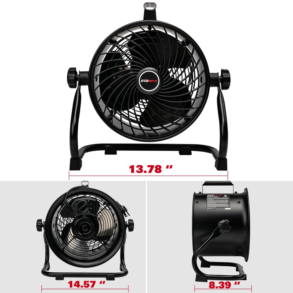 10 Inch High Velocity Drum Fan X837322