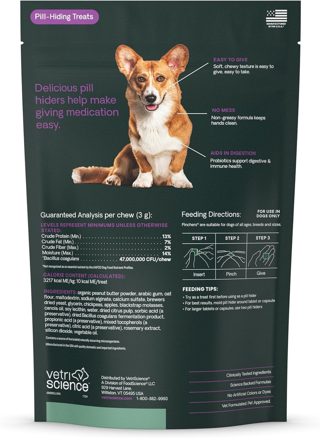 Peanut Butter Dog Pill Hiders 45 Count M169