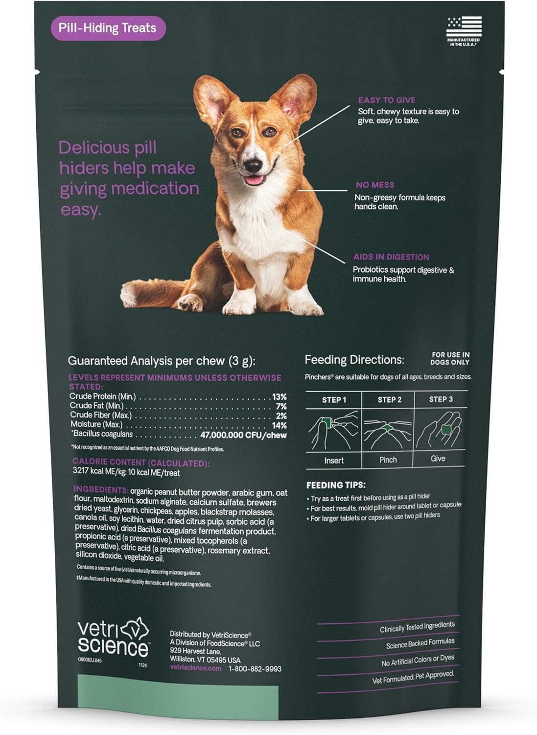 Peanut Butter Dog Pill Hiders 45 Count M169
