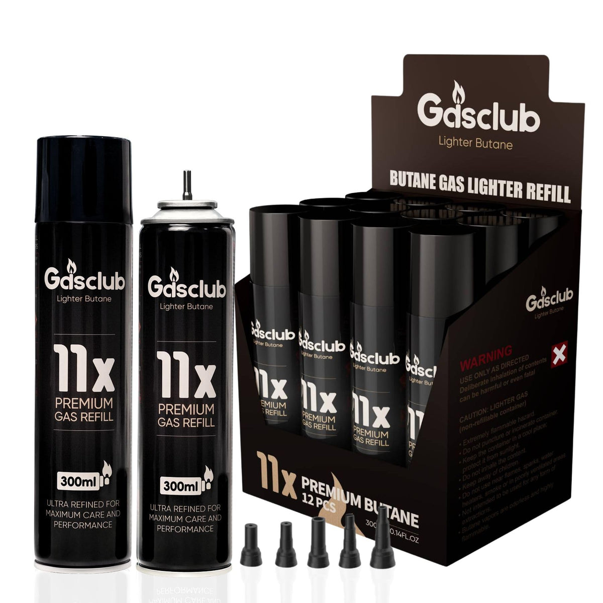 11X Butane Refill 12 Cans R709350