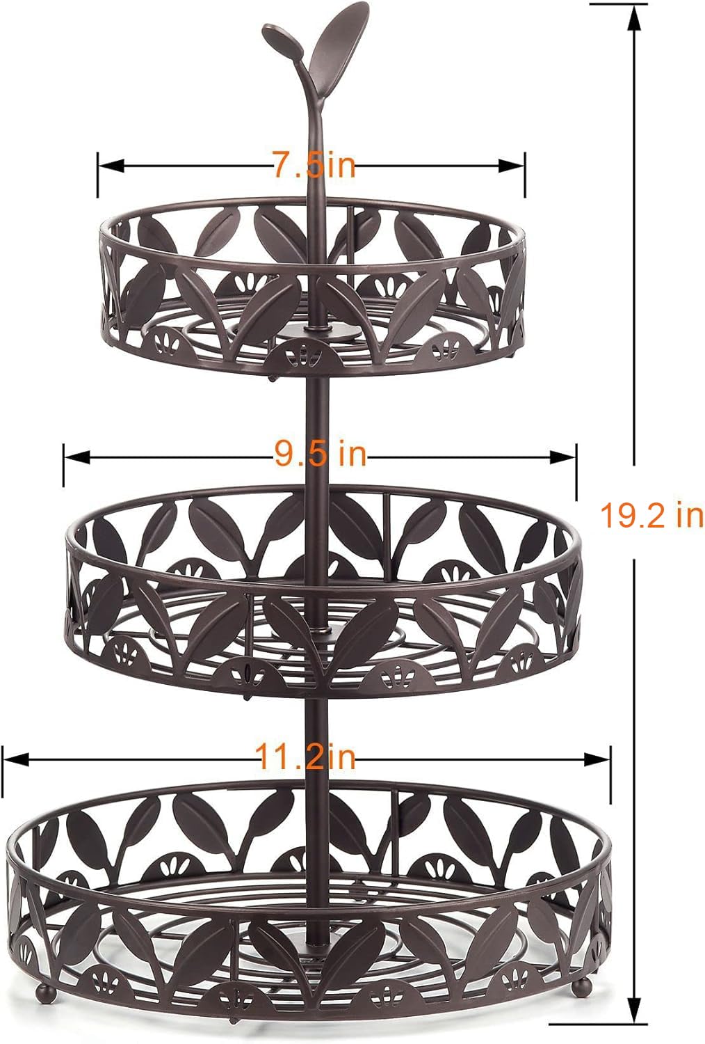 3 Tier Detachable Fruit Basket Stand K2750