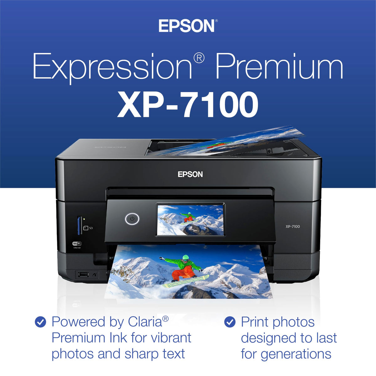 Wireless Color All-in-One Inkjet Printer V241359